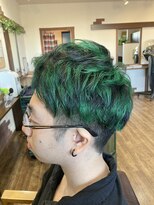 サンズ(Sunz)&nbsp;★派手髪ツーブロックスタイル★