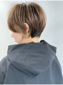 黒髪/グレーベージュ/レイヤーロング/前髪パーマ[鹿児島駅]