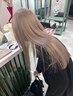 リタッチブリーチ + 髪質改善TOKIOtr ￥22500