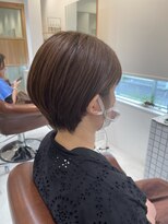 ファスナーグランデ(fustener grande)&nbsp;くびれショート×ナチュラルブラウン