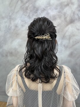 シキ(SIKI) ヘアアレンジ/ハーフアップ/レディース