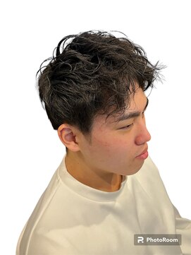 銀座マツナガ 神田店 さわやかショートメンズツーブロックナチュラル刈り上げモテ髪