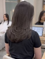 ウェイズトウキョウ 新宿店(Ways TOKYO)&nbsp;レイヤーカット　グレージュカラー　ハイライトカラー　前髪