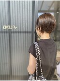 大人可愛いハンサムショート