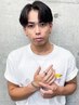 メンズカット+縮毛矯正￥15000（赤坂／メンズカット／ストレート）