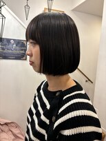 アライフ 暗めブラウンbob