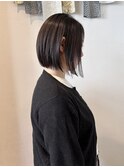 簡単スタイリング♪切りっぱなしボブ