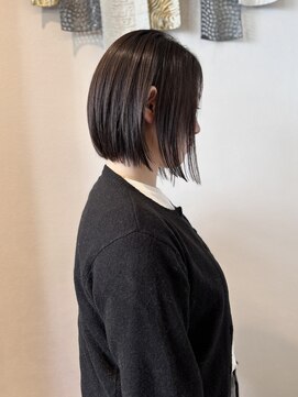 ゼン ネオ(Zen Neo) 簡単スタイリング♪切りっぱなしボブ