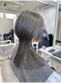 ○中性ウルフカットロングウルフレイヤーカットクラゲウルフ