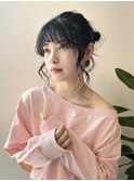 ふわっと柔らかヘアアレンジ