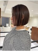 ハイライトバレイヤージュダブルカラーケアブリーチ30代40代