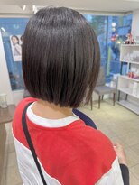 アッシュ 下北沢店(Ash) 柔らかい縮毛矯正のボブっぽショートボブ