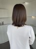 【MINA 休日限定クーポン】似合わせカット+全体カラー＋髪質改善TR