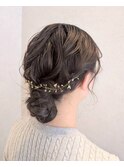 ヘアセット　パーティーセット