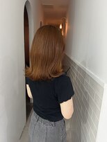 カシェ マエノヘタ(Cashe'e MAENOHETA)&nbsp;オレンジカラー/アプリコットオレンジ/オレンジベージュ