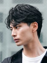 フィフス 栄(fifth)&nbsp;名古屋フェザーパーマセンターパートニュアンスパーマ毛流れ栄