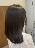髪質改善×グレージュカラー