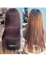 ミラシィ 稲毛(Mirashy)&nbsp;髪質改善で色持ち抜群っ！！うる艶ピンクパープルカラー