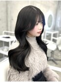 網紅ヘア/盛れるレイヤーカット/ダークトーンカラー