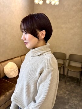 ラヴィズム 新潟西区小新(LUVISM) 韓国/顔周りレイヤー/おくれ毛/ベージュ/ダブルカラー/西区/小新