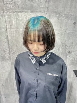 フィーネ つくば(Fi-Ne) ルーツカラー　ダブルカラー　シールエクステ　つくば