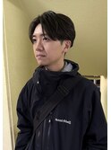 ベリーショート/ダークアッシュ/ニュアンスパーマ/韓国マッシュ