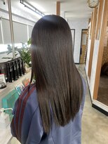 ミニィバイミラーズ(Miniy by Miroirs)&nbsp;艶々♪酸性ストレート×inoaカラー