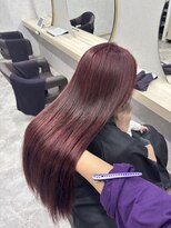 キーン 渋沢(KEEN.)&nbsp;ブリーチなしダブルカラー/レッド