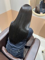 ユニ バイ ミリィ 四日市(uni by mily)&nbsp;【uni馬場】オリーブブラウン/髪質改善/TOKIO/ロングヘア