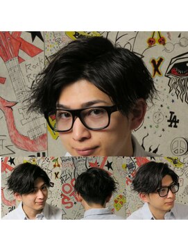 マーリィズバーバー 本店(MARLEY'S BAR BER) センターパート