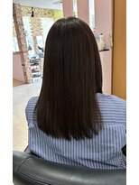 ドゥ スタイル 三国ヶ丘店(Duex Style)&nbsp;髪質改善、艶髪ストレートヘア×新色ムーンレイ・白髪暈しカラー
