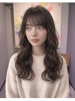 ノラ ギンザ(NORA GINZA)&nbsp;巻き髪風パーマロングパーマコテ巻き風パーマ韓国風パーマ銀座