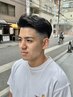 【ご新規様限定】カット+シャンプー+シェービング+眉デザイン　￥5200