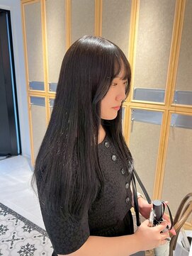 ガリカ 蔵前(Gallica) <ゲスト>縮毛矯正でツヤツヤ黒髪ストレート
