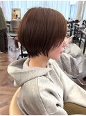 横顔美人ショート2スタイル