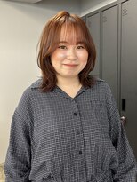 コエ(koe')&nbsp;ミディアムレイヤー × オレンジブラウン＊
