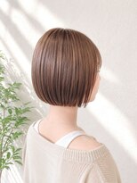 ソレア(SOLEA)&nbsp;20代30代40代50代髪質改善ミルクブラウンナチュラルショート