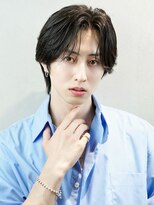 ザ サードヘアー 柏(THE 3rd HAIR) センターパート ニュアンスパーマ
