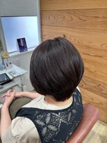 リーク(LEEK) 丸みのあるショートボブ