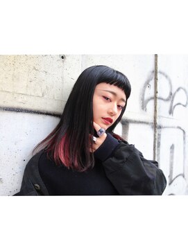 シーズ 栄(sea's) ワイドバング×インナーカラー