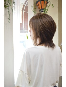 ヘアカフェ コトノハ(hair cafe Kotonoha) 【コトノハ】アプリHAIR掲載！ネオウルフ　アッシュブラウン