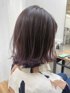 ハノン バイ リンクス 大宮(Hanon by LINKTH) パープルグラデーション/ニュアンスカラー/ホワイトラベンダー