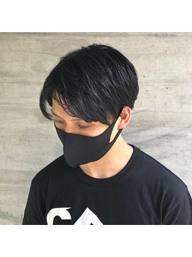 クオリス 上板橋店(QUALIS) 韓流刈り上げソフトマッシュ【モテ髪ツーブロ】