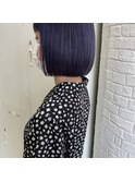 dark lavender × mini bob