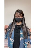 ルフレ 新宿三丁目(Reflet) カラー/髪質改善/ブリーチ無し/インナーカラー