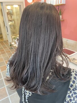 プリヤ(priya) ブラウンピンク/艶髪