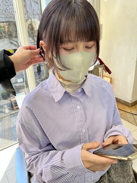 オブヘアージユウガオカ(Of HAIR Jiyugaoka) レイヤーボブ