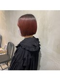 stylist イケダ guest snap >>赤×黒のルーツカラー