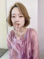 オーロ 武庫之荘店(ORO)&nbsp;大人アプリコットオレンジボブ