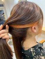 ドットエフ(.f)&nbsp;イヤリングカラー/オレンジ/カッパー